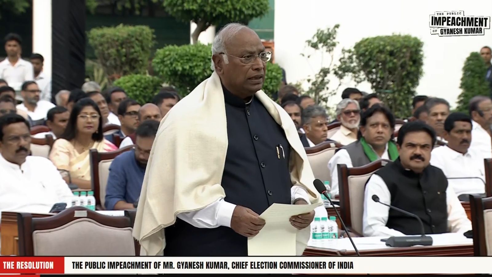 CEC row LIVE: INDIA bloc's 'public impeachment' of Gyanesh Kumar begins