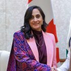 Canadian Foreign Minister Anita Anand meets PM Modi