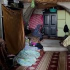 West Bank families return to caves after their homes are demolished