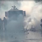 Tear gas, water cannons used as student protests turn violent in Albania
