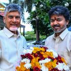 Tamil Nadu CM Vijay meets Andhra counterpart Naidu; requests additional water for Chennai