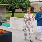 Sonam Wangchuk visits Rajghat after discharge from Medanta hospital