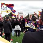 Tibetans, Uyghurs protest Xi's Washington visit over rights concerns