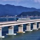 China's first cross-sea suburban railway 'Seaview Metro' begins trial run