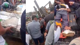 Peru school collapse kills student, leaves another critically injured