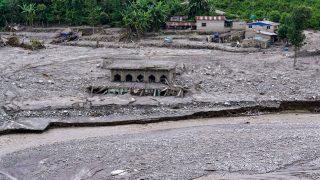 Nepal floods: Four houses, suspension bridge swept away in Gorkha