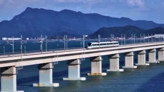 China's first cross-sea suburban railway 'Seaview Metro' begins trial run