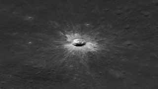 NASA spacecraft spots moon crater formed by rare asteroid impact