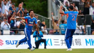 T20 world champions India survive Japan scare, win five-over-a-side match by 2 runs