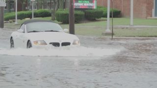 Long Island residents brace for more flooding as powerful storm hits US East Coast