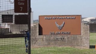 RAF base explosives threat: Five arrested; UK counter-terror police lead probe