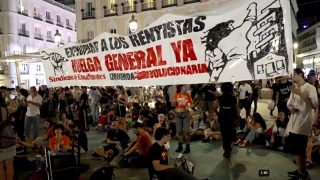Spain housing crisis: Thousands protest after 87-year-old woman evicted from Madrid home