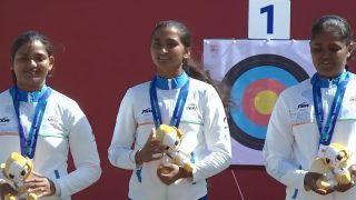 India beat Korea to win maiden Asian Games gold in women's archery recurve team event