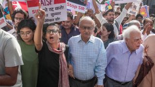 CEC row LIVE: AISA activists return to Jantar Mantar; Kapil Sibal, Prashant Bhushan join protest