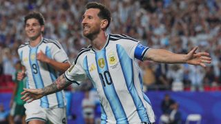 Lionel Messi returns to Argentina ahead of farewell match with national team