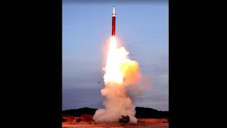 North Korea tests hypersonic missile in drill overseen by Kim Jong Un
