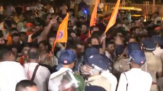 Hindu Jagran Manch protests at SRFTI, alleges anti-national slogans and insult to Vivekananda