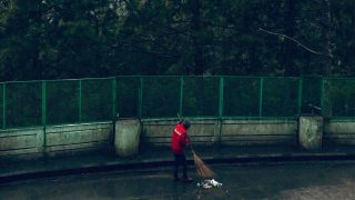 Sanitation workers launch indefinite strike in Tamil Nadu's Nagapattinam