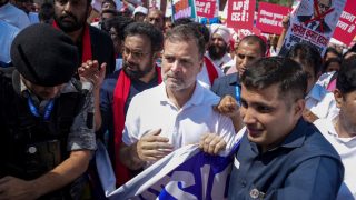 Rahul Gandhi accuses Modi, Shah and Bhagwat of ‘vote chori’, vows action over ‘treason’