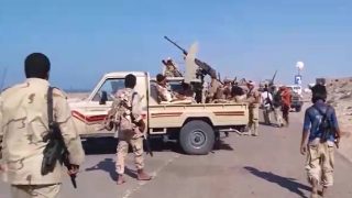 At least two killed in Houthi attack near Yemen government palace in Aden
