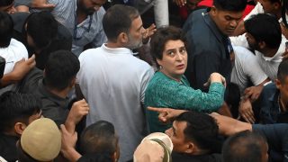 BJP alleges Rahul Gandhi inappropriately touched woman cop during protest