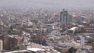 Saudi-led coalition strikes oil facilities west of Yemen's capital Sanaa