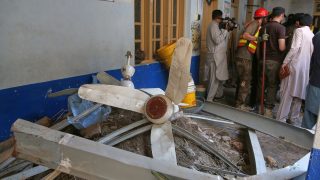 Pakistan school roof collapse kills 35, including 34 children