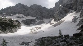 Slovenia's last remaining glacier shrinks as climate change accelerates ice loss