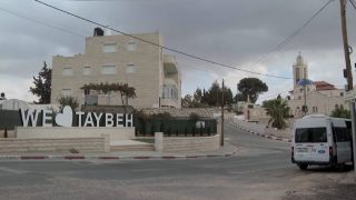 West Bank settler attacks: Israel arrests eight suspects as US diplomats visit Taybeh