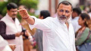 Nishikant Dubey alleges Rahul Gandhi meets foreign forces to destabilise India