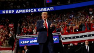 Trump again claims credit for stopping India-Pakistan conflict with tariff threats at midterm poll rally