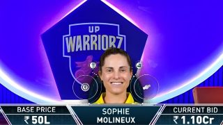 WPL 2027 Auction: UP Warriorz sign Sophie Molineux for Rs 1.10 crore, RCB pick Jess Jonassen | Highlights