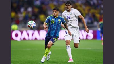 Colombia mark World Cup return with victory over debutants Uzbekistan