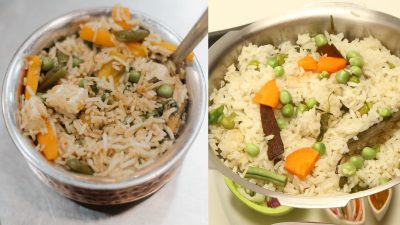 Quick and easy vegetable pulao