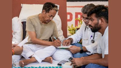 Congress MP backs Wangchuk protest, seeks Pradhan's resignation
