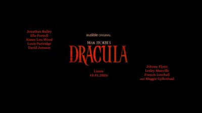 Jonathan Bailey leads Audible's star-studded 'Dracula' adaptation