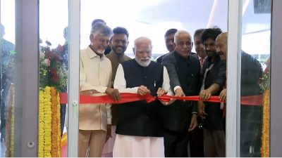 PM Modi inaugurates ₹5,000 crore Bhogapuram Airport in Andhra Pradesh