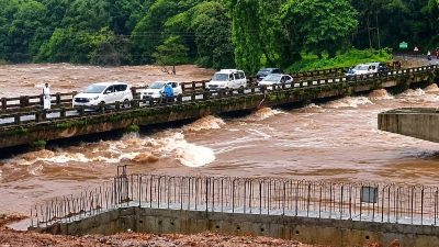 Karnataka rain fury: Three dead in Shivamogga landslide, rivers in spate