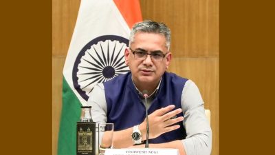 Vishwesh Negi to serve as India's envoy to Iran