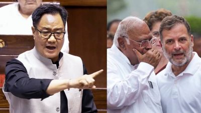 NEET protest crackdown: Govt ready for debate, Shah will respond, says Rijiju