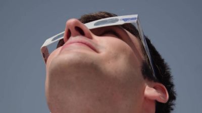 ‘More romantic’: Madrid awaits rare solar eclipse at sunset