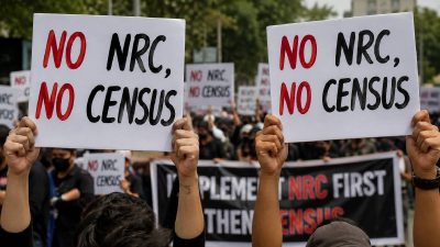 Students call for National Register of Citizens before Census 2027 in Manipur, stage protest