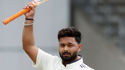 Rishabh Pant becomes first Indian and fastest to hit 100 sixes in Test cricket