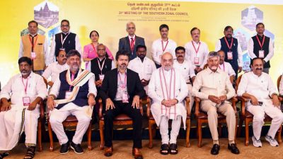 Amit Shah chairs Southern CMs’ conclave; Shivakumar flags delimitation issue