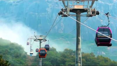 Gujarat's 'Udan Khatola' ropeways see record footfall, crosses over 47 lakh pilgrims