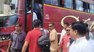 Violence-hit Manipur resumes public transport service on NH-2 after three years