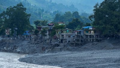 Heavy rain triggers flash-flood warnings across Nepal as rivers rise