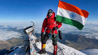 Unstoppable at 43: Uttar Pradesh woman scales Europe’s highest peak, eyes Everest