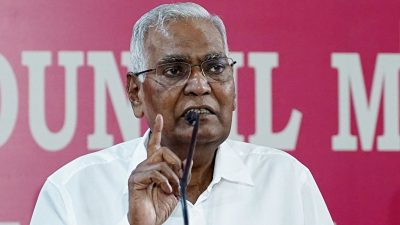 D Raja seeks Amit Shah's intervention over alleged CPI worker detentions in UP