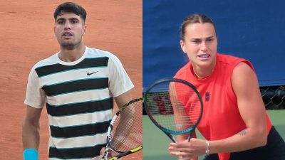 Carlos Alcaraz, Aryna Sabalenka begin US Open campaigns with wins